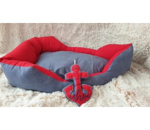 Stickserie ITH - Anker AHOI & MOIN - zum WENDEN plus ANHÄNGER, Appli & STECKER